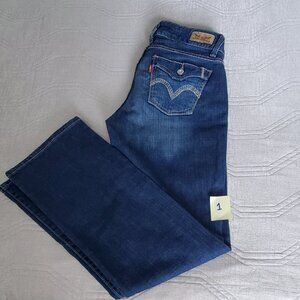EUC - Levi's 523 women's curvy bootcut jeans Size 4M